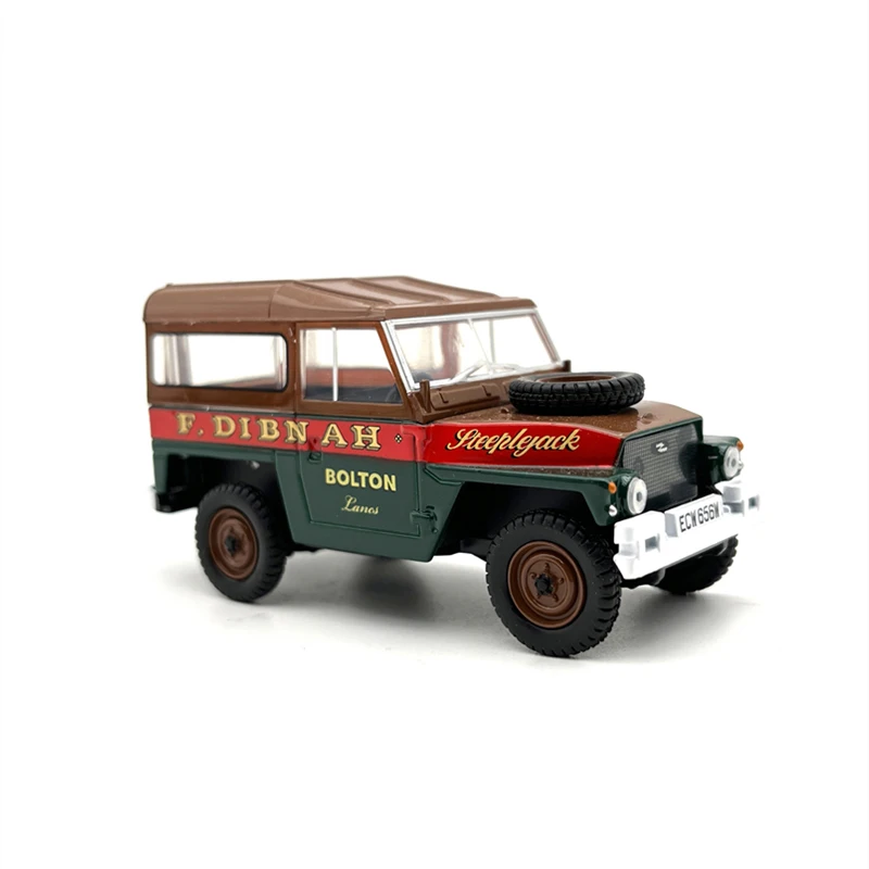 1:43 Scale Diecast Alloy 1980 Land Rover Light Hardtop Off Road Vehicle Model Classic Adult Collection Toys Gifts Static Display