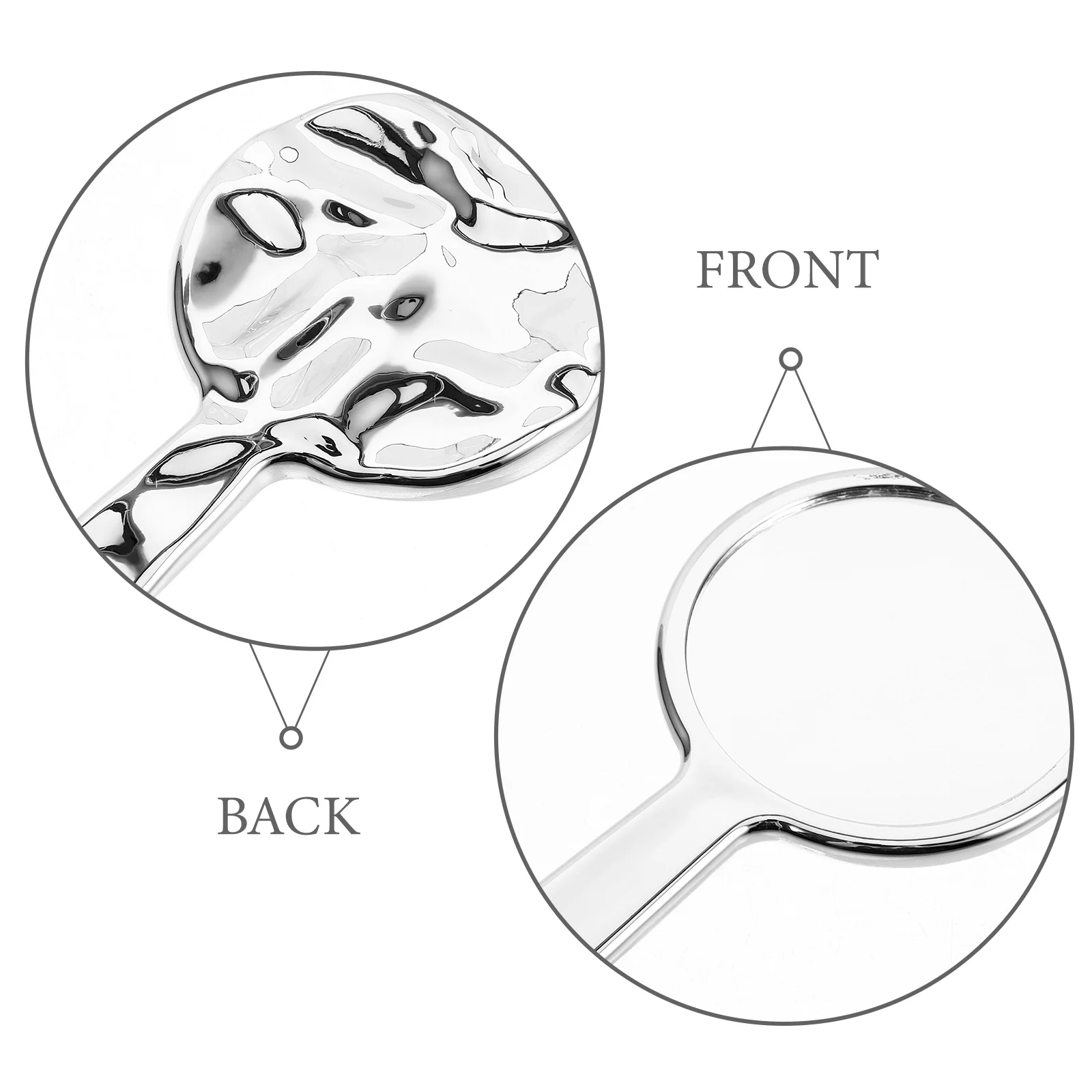 Przenośne lusterko do makijażu, kompaktowe, eleganckie lusterko dla kobiet, narzędzie kosmetyczne do sprawdzania szminki w dowolnym momencie i miejscu.