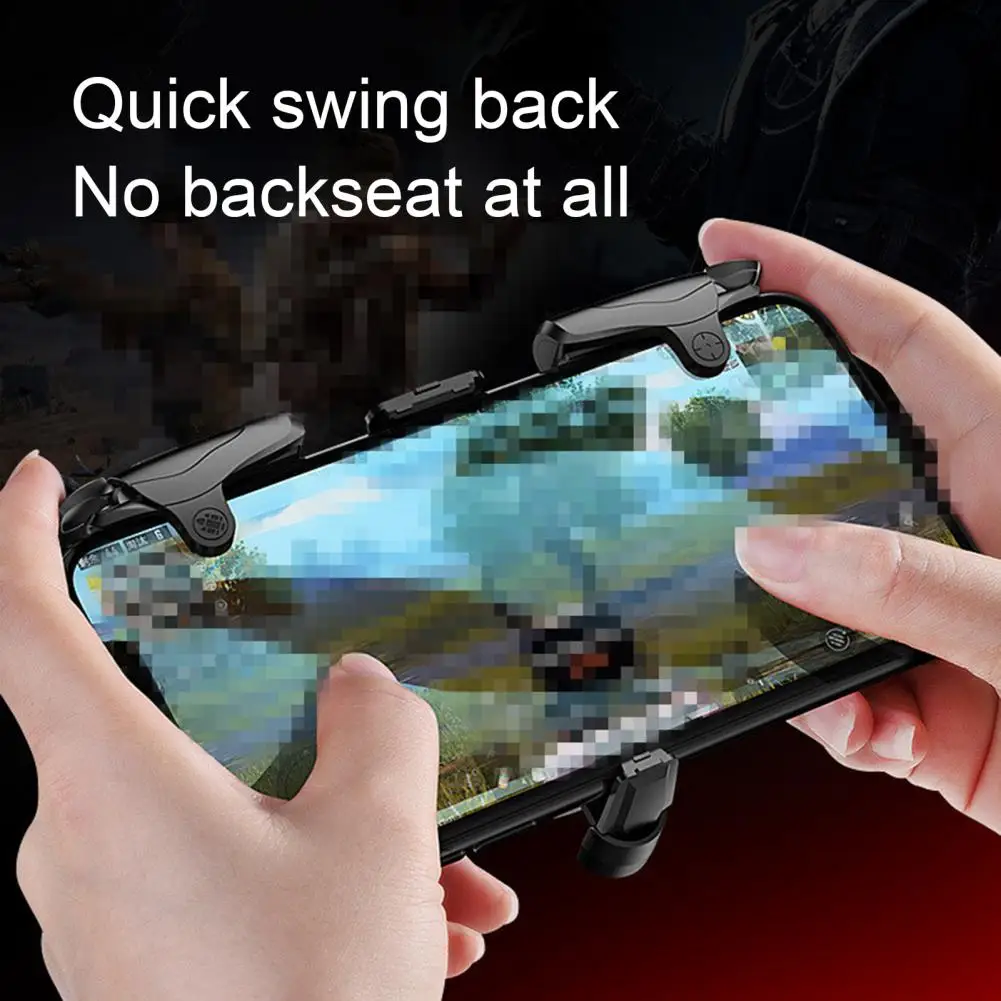 

2Pcs Practical Game Joystick Long Standby Time Lightweight Gaming Controller Button E-sports Mobile Phone Gaming Trigger