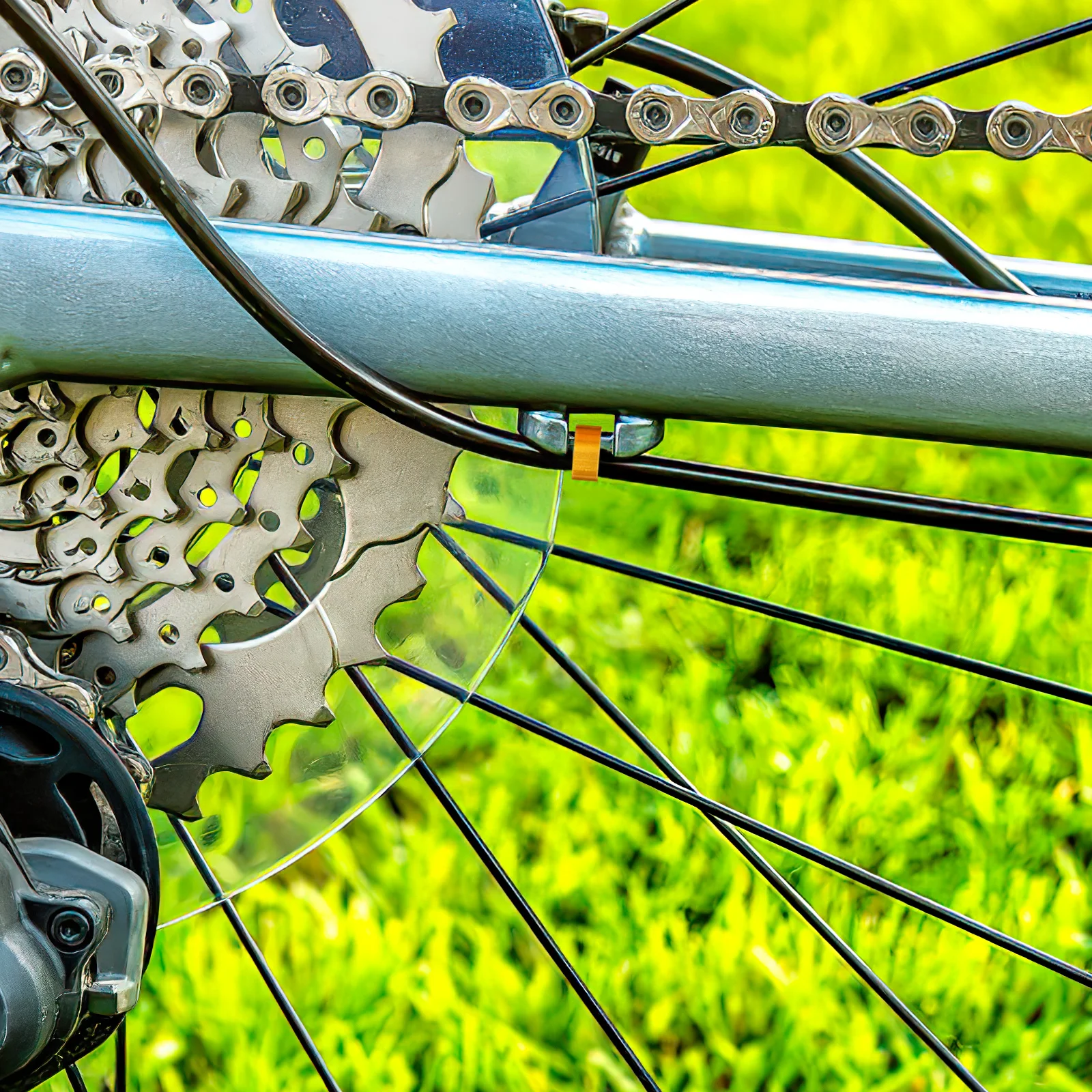 

10pcs U-Shaped Cross Wire Buckle Bike Cable Clips Aluminum Alloy Lightweight For Mountain Road Bikes Brake Cable Clamp