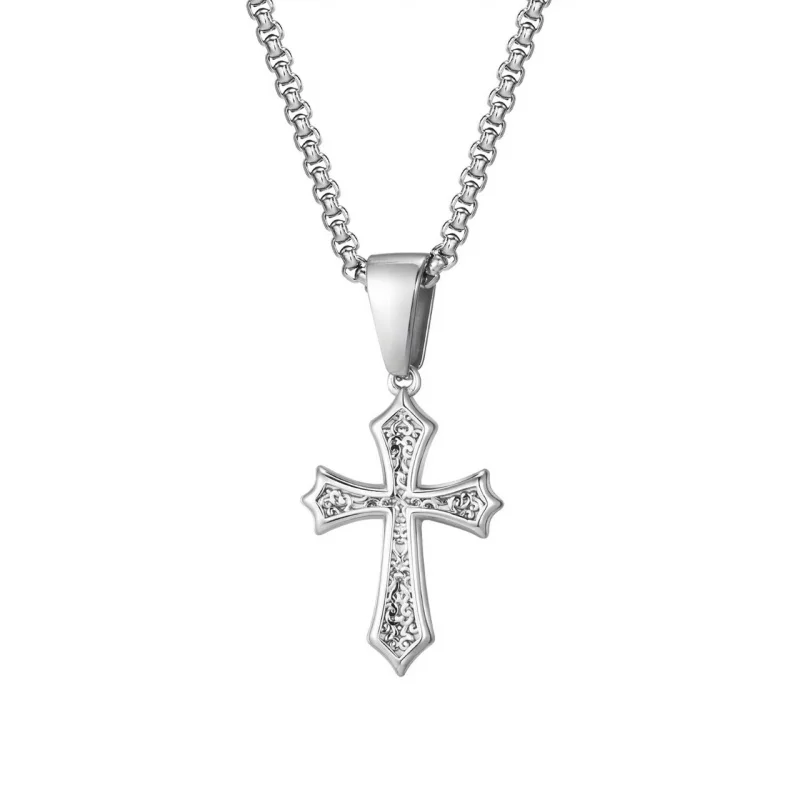 

Cross Hip-Hop Necklace Niche Design High-End Sense Personality Light Luxury Versatile Jewelry
