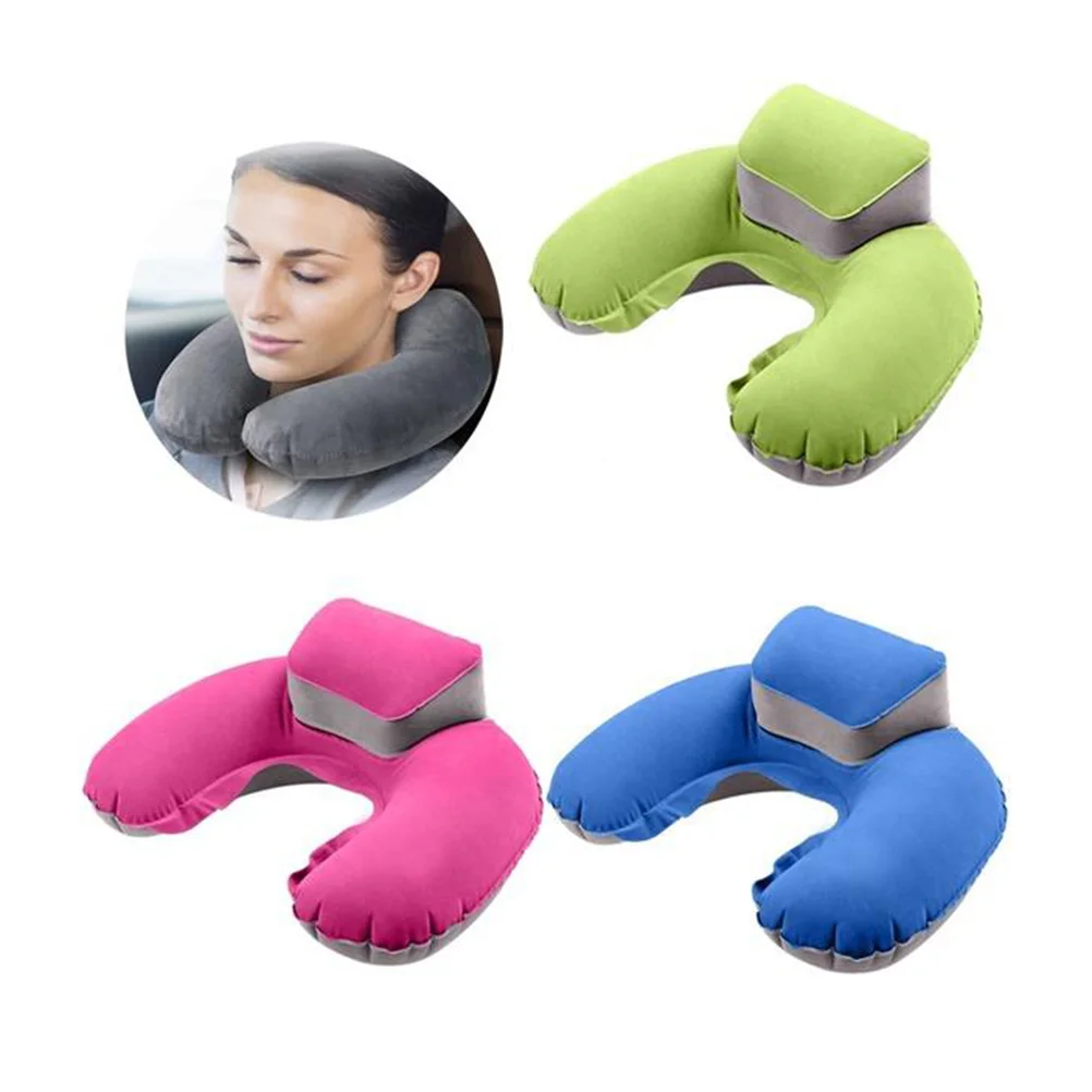 Sleeping Pillow Neck Outdoor Mother and Child Inflatable U-shape Travel Theow Pillows