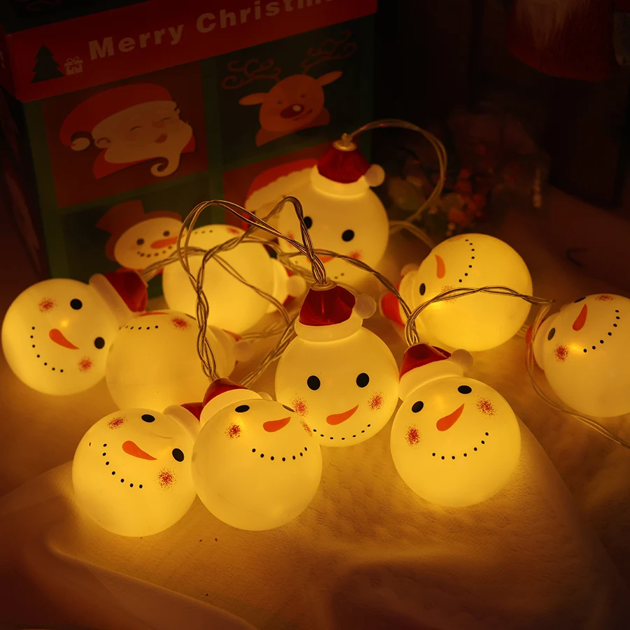 Luzes decorativas de natal corda boneco de neve árvore de natal luzes penduradas vitrine loja cena decoração atmosfera luzes
