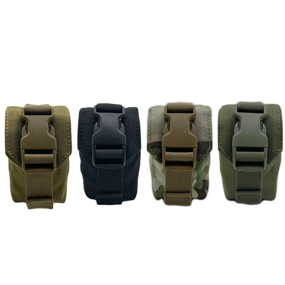 Custodia tattica per granata Molle EDC Borsa portaoggetti per attrezzi Cintura Marsupio per caccia all'aperto Airsoft Paintball CS Accessori