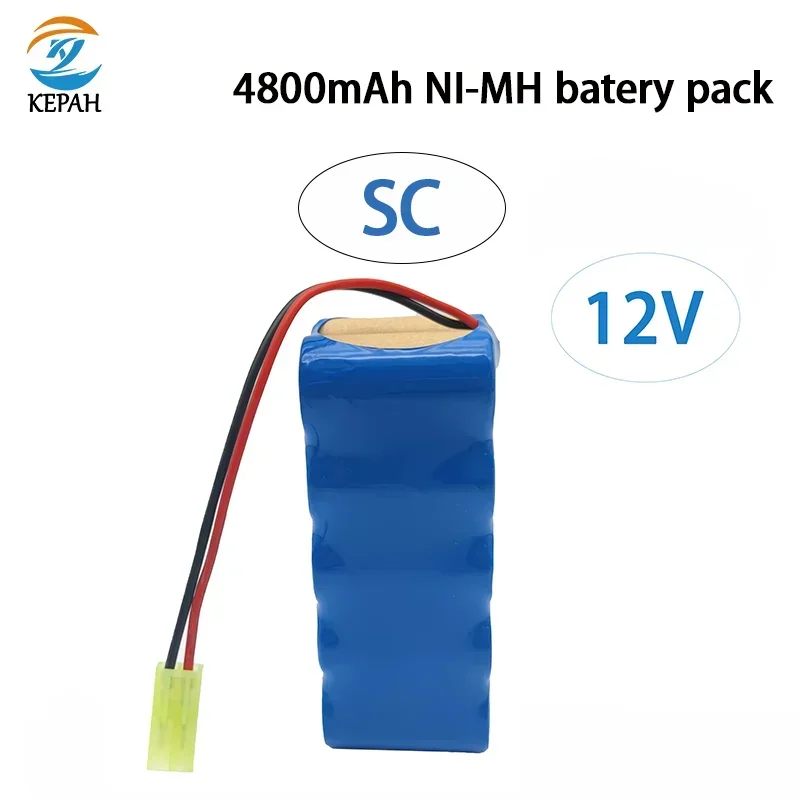 

NEW 12V 4800mAh Ni-Mh Battery | Compatible with RH5488/RH846301 Robot Vacuums, SC Certified