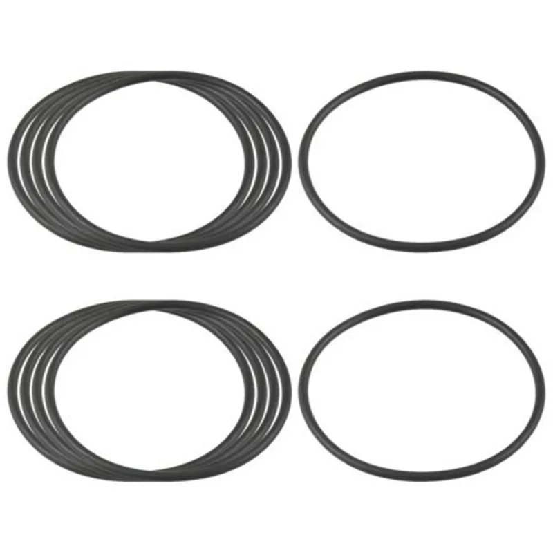 93mm x 100mm x 3.5mm Rubber Sealing Washers Oil Filter O Rings Black 20 Pcs