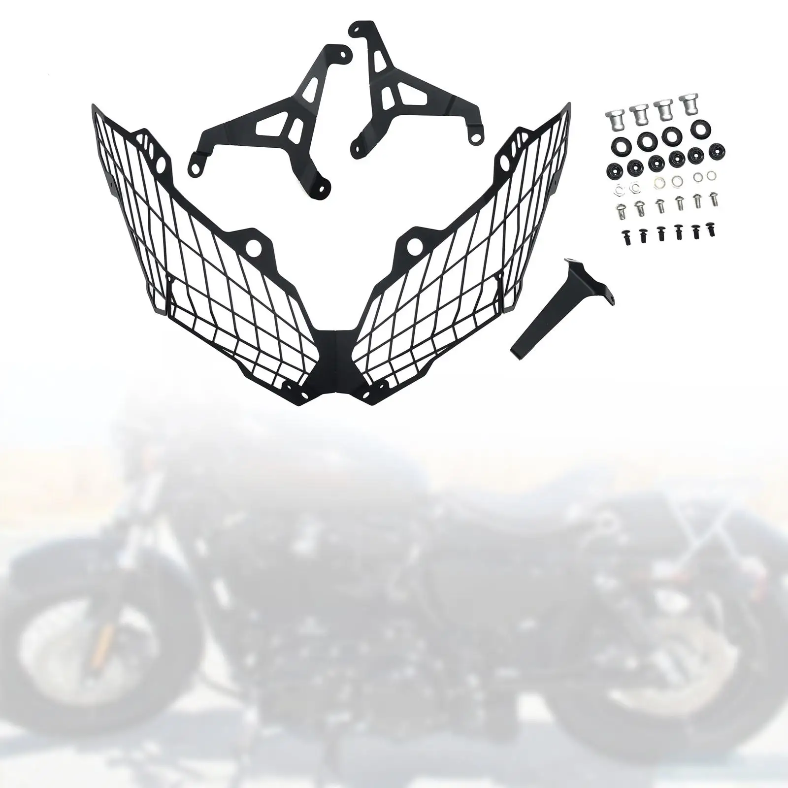 

Прочная защитная накладка на фары для Versys650 2015-2020, для переоборудования
