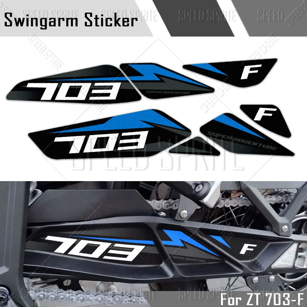 

Motorcycle Swingarm Sticker Rotating Shaft Protection Swing arm Decal Waterproof For Zontes 703F 703 F 2025