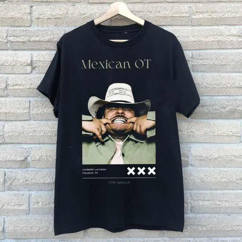 

That Mexican OT Lonestar Luchador Cotton T Shirt For Fan S to 5XL GC158