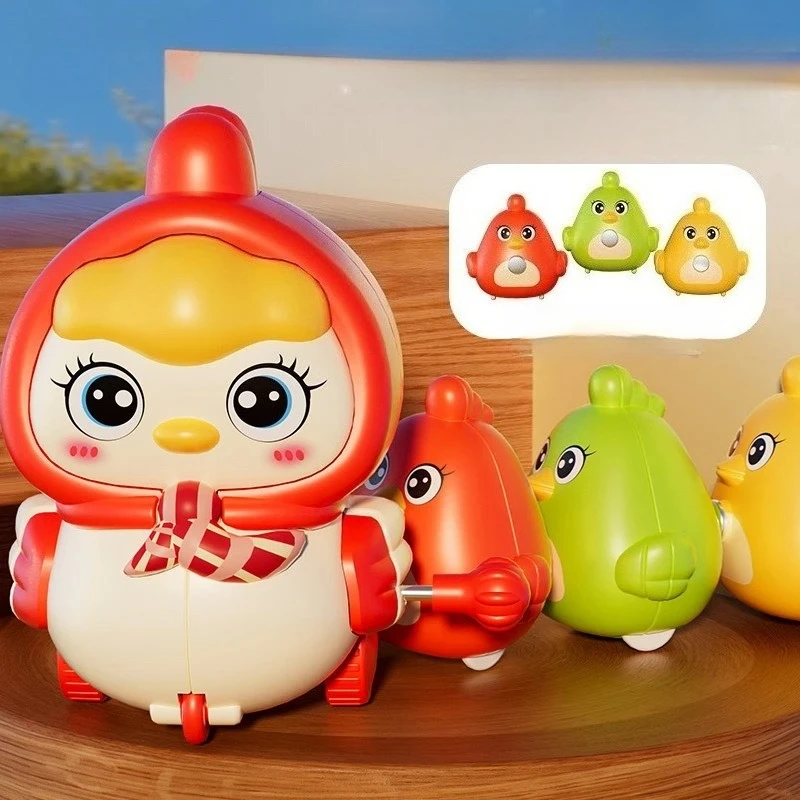 ของเล่นแม่ไก่แม่ลูกไก่แม่เหล็ก - ของเล่นการ์ตูนไขลานคลานได้ ของเล่นเสริมพัฒนาการ ของเล่นป้องกันแม่ไก่