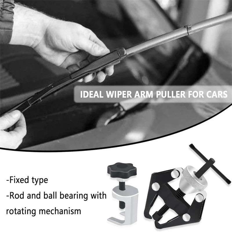 

Car Wiper Arm Removal Tool Adjustable Car Wiper Arm Extractor Car Wiper Arm Puller Roller for Car Repair for Auto Handheld Tools