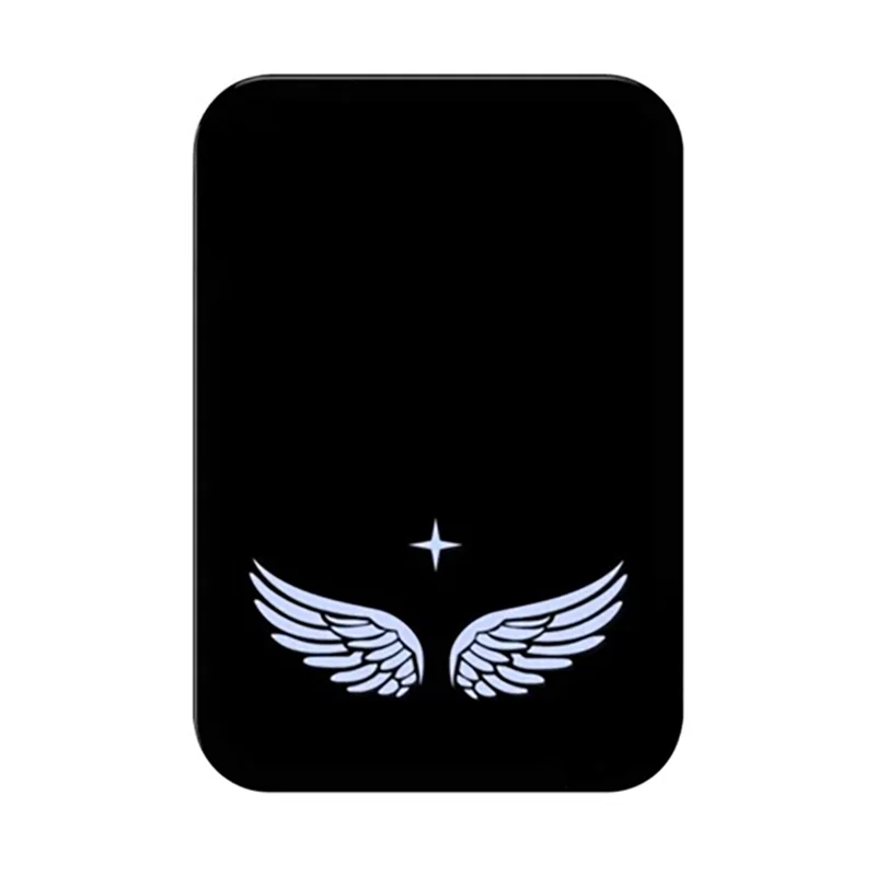 Creative Wings Stars Magnetic Phone Grip Stand Card Holder for IPhone 13 14 15 16 17 Pro Max Case