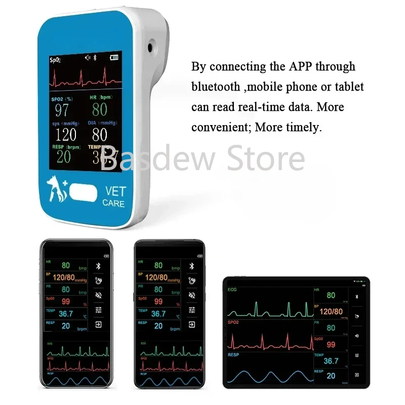 Handheld Veterinary Monitor