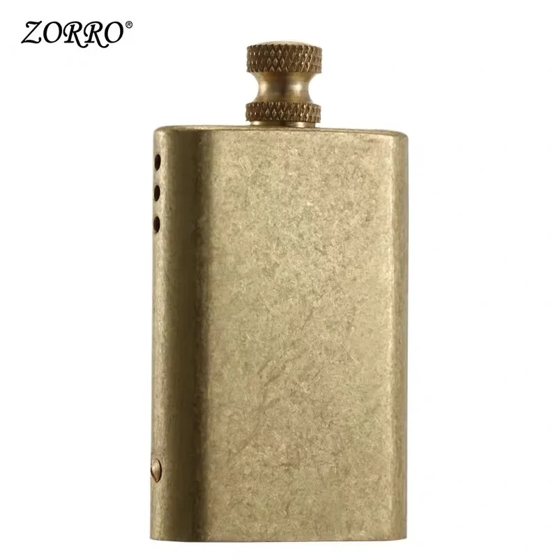 Zorro Pure Copper Match Kerosene Lighter Pull-out Ignition Lighter Cigarette Tool Men\'s Gift Outdoor Ignition Tool Retro