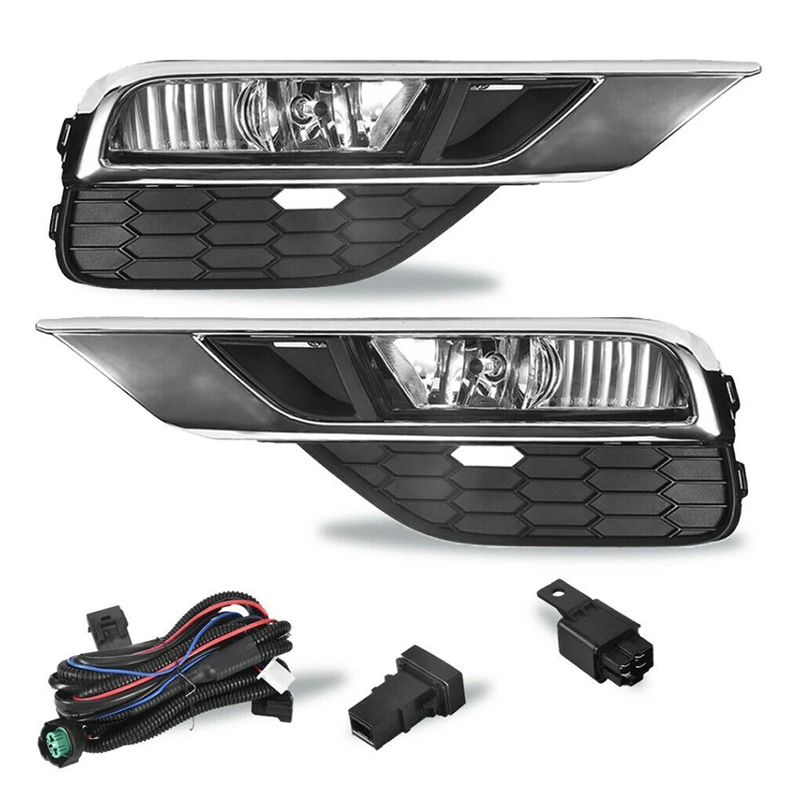 

Bumper Fog Light for 2015 2016 Honda CRV CR-V Fog Lights Bumper Lamps+Wiring Kit&Switch