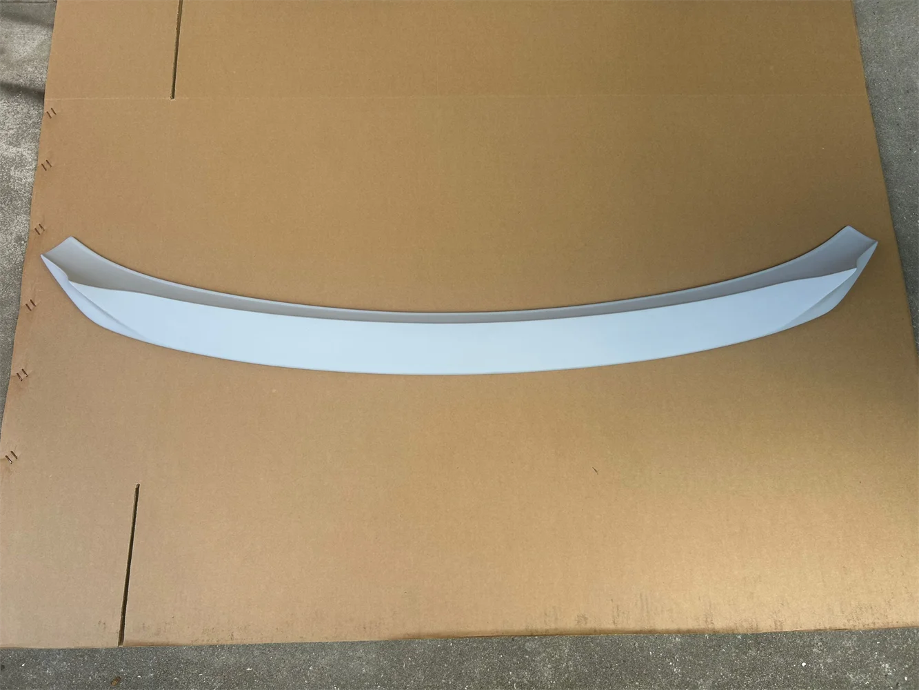 FOR MINI F56 COOPER/S/JCW  Rear Trunk Middle Spoiler Rear Trunk Boot  CARBON FIBER GLASS TRUNK SPOILER