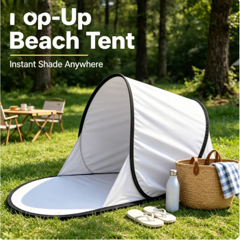 Quick Automatic Pop-up Beach Tent Portable UV Sun Shade Outdoor Camping Shelter for Picnic Fishing Beach Holiday