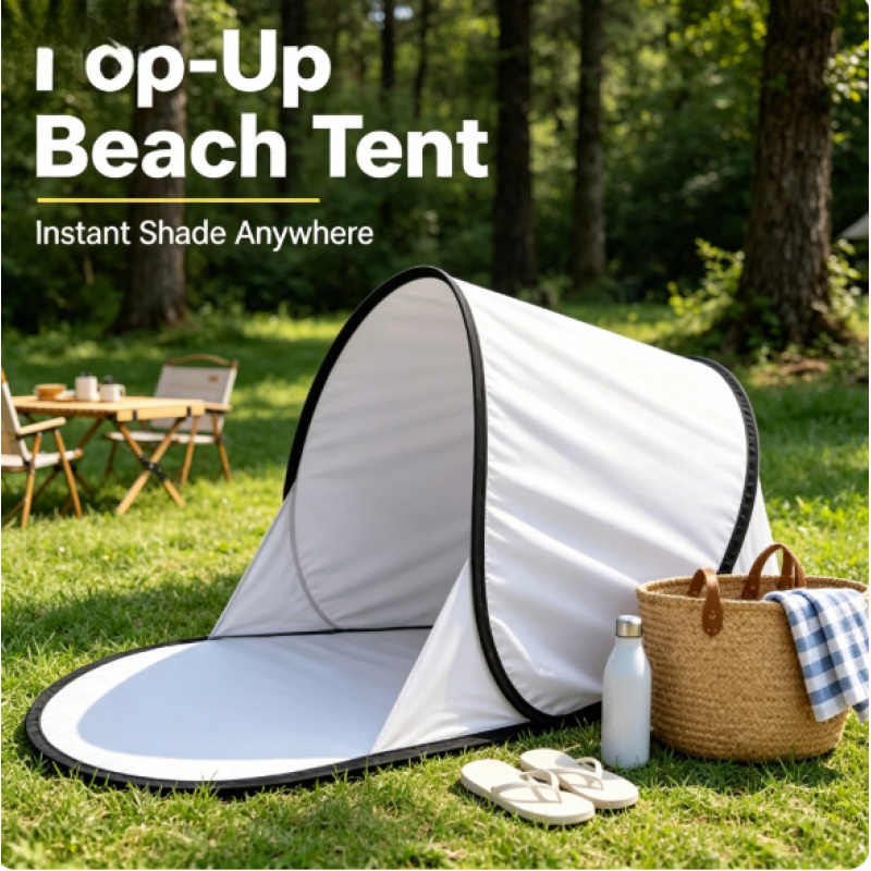  Quick Automatic Pop-up Beach Tent Portable UV Sun Shade Outdoor Camping Shelter for Picnic Fishing Beach Holiday 