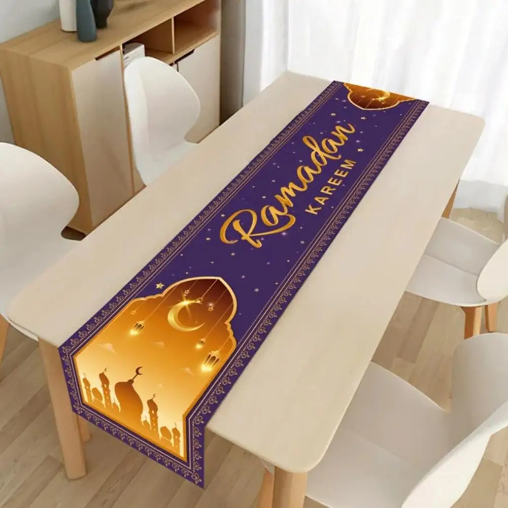 

Table Runner Ramadan Decoration Ramadan Decoration 2024 Table Runner EID Mubarak Home Decor Dining Tablecloth Party Supplies