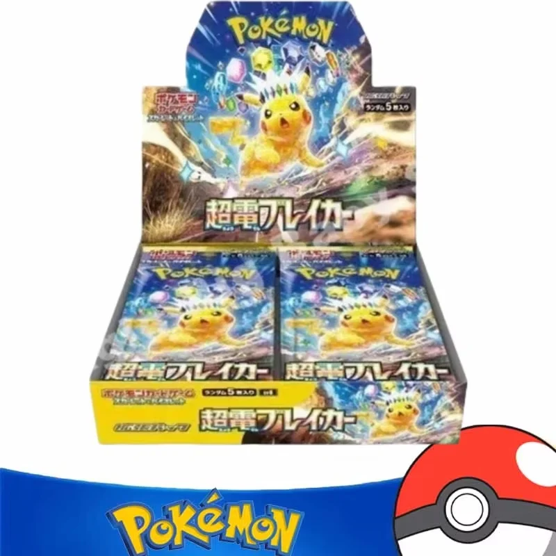 Pokemon Genuine Original PTCG Trading Card Game Japanese Version Sv8a Super Electric Breaker Collectible Booster Box