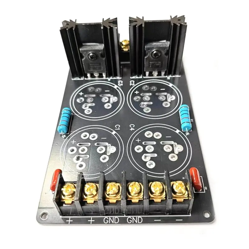 

Плата питания с выпрямителем и фильтром 120А, Шоттки, 35 мм, для пайки, DIY