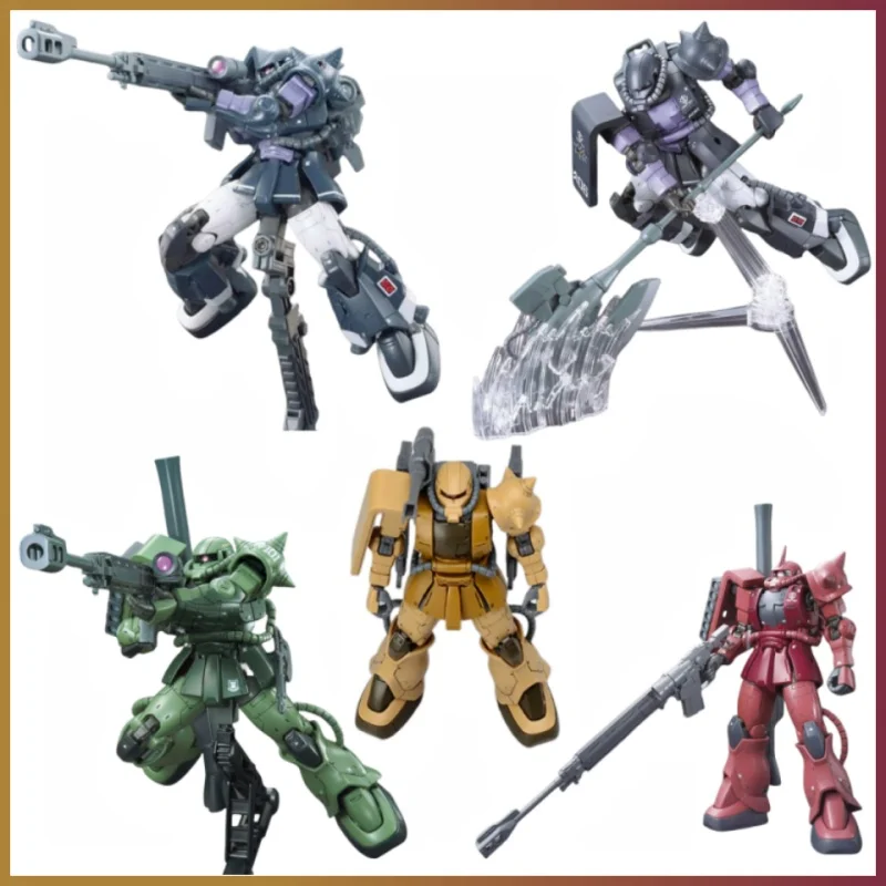 Hg 1/144 Assembly Model Kit Gto 019 Ms-06ck Zaku Half Cannon Action Figures Robot Pvc Anime Figurine Model Collectible Gift Toys