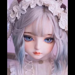 New BJD Doll Mask Big Face Women Human Mask No Makeup Resin Material Doll Face No Makeup Doll Toys Gifts