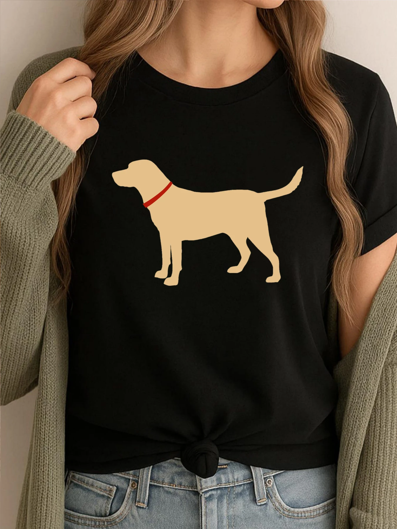 

Лабрадор ретривер Желтый Лаборатор Спортивная футболка Мужская дизайнерская одежда Классические футболки с рисунком Мужская забавная футболка с принтом