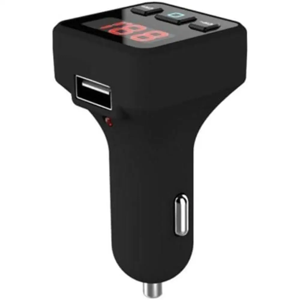 HK109D Bluetooth/FM/AUX car charger FM Transmitter Bluetooth 4.2 Wireless Car Kit Radio MP3 Music Player for all vehicles