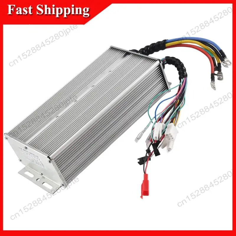 -ABUB 48V-72V 5000W Tricycle FOC Controller، سيارة تعمل بالبطارية، وحدة تحكم ذكية بدون فرش، سيارة كهربائية