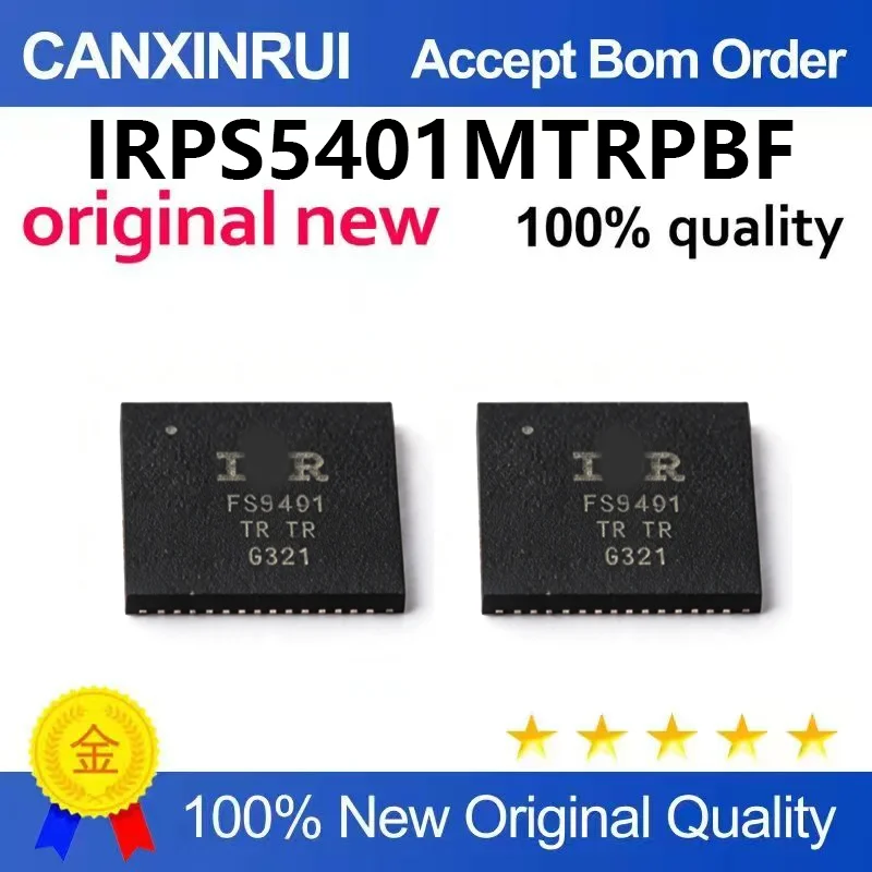 (5pcs-100pcs)Brand new original IRPS5401MTRPBF packaged QFN56 power management chip IC