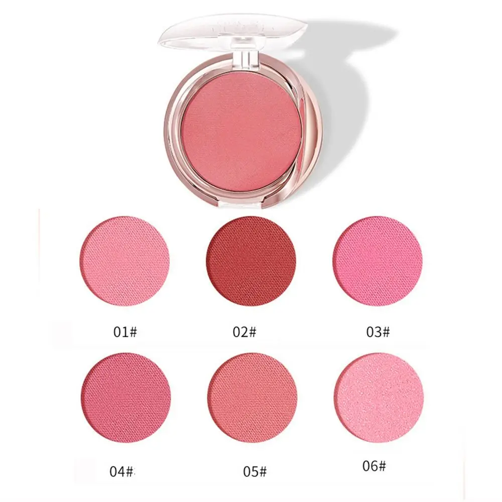 Sweatproof Long Lasting Rose Cheek Tint Blusher, veludo, fosco, pêssego, vermelho, impermeável, brilhante com pérolas finas