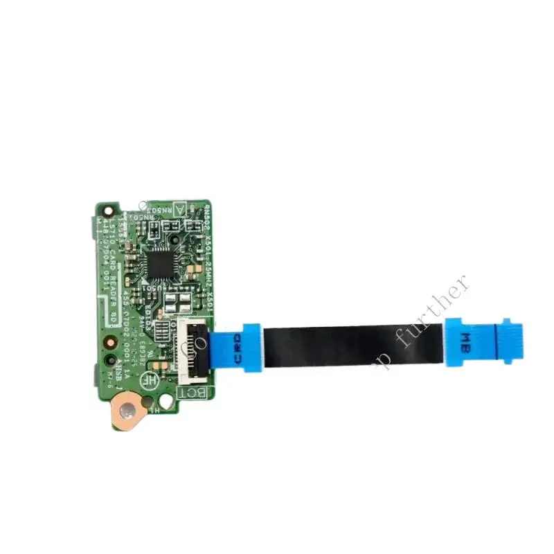 

WYORESY New Original For Lenovo Thinkpad ideapad 710S-13ISK IKB SD Card Reader Board with cable FRU 5C50L20721 # @