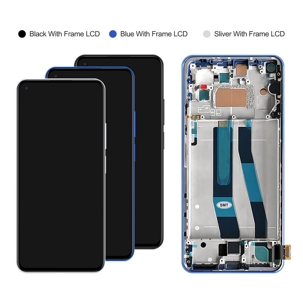 Display For Xiaomi Mi 11 Lite LCD Display Touch Screen Digitizer Assembly 6.55