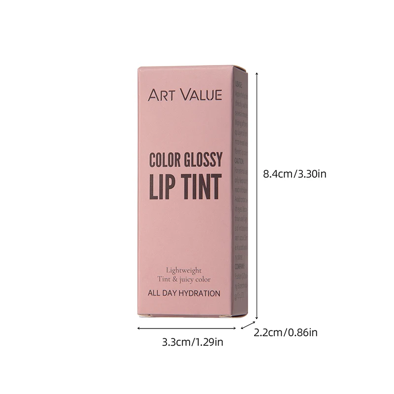 Silky Hydrating Gloss Lip Glaze, Long Wear Transfer Resistant Shiny Sheer Lip Tint, Non Cup Stain Lip Makeup