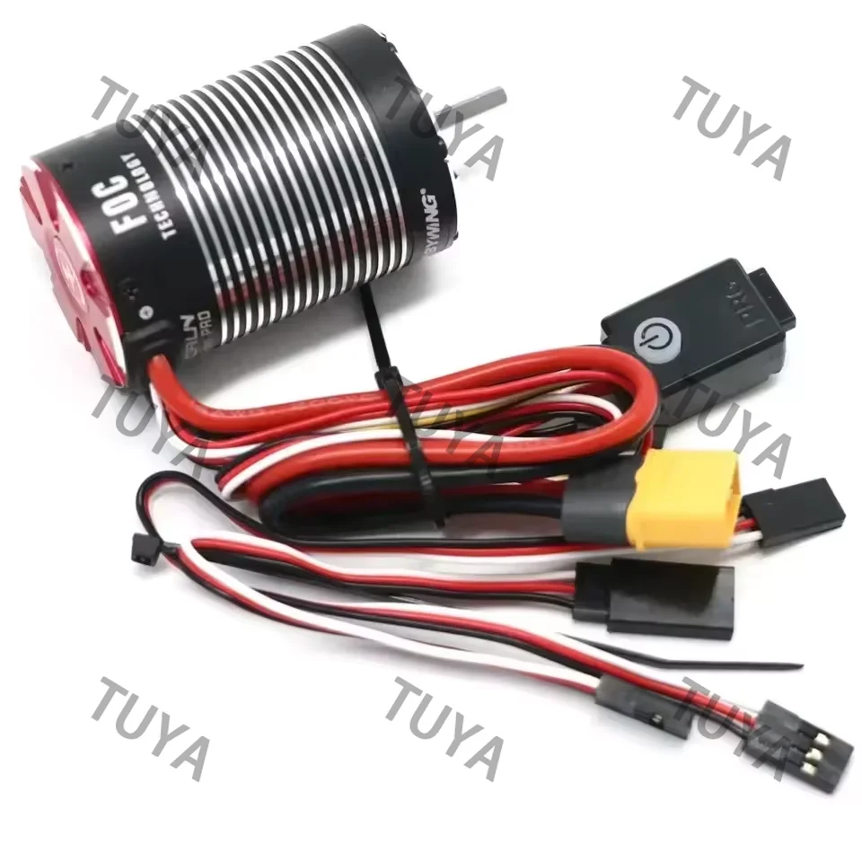 RC Car Motor Fusion Pro 2-in-1 Combo Brushless Motor 2300KV – Cool Running, Waterproof for RC Crawler/Buggy Cars Part