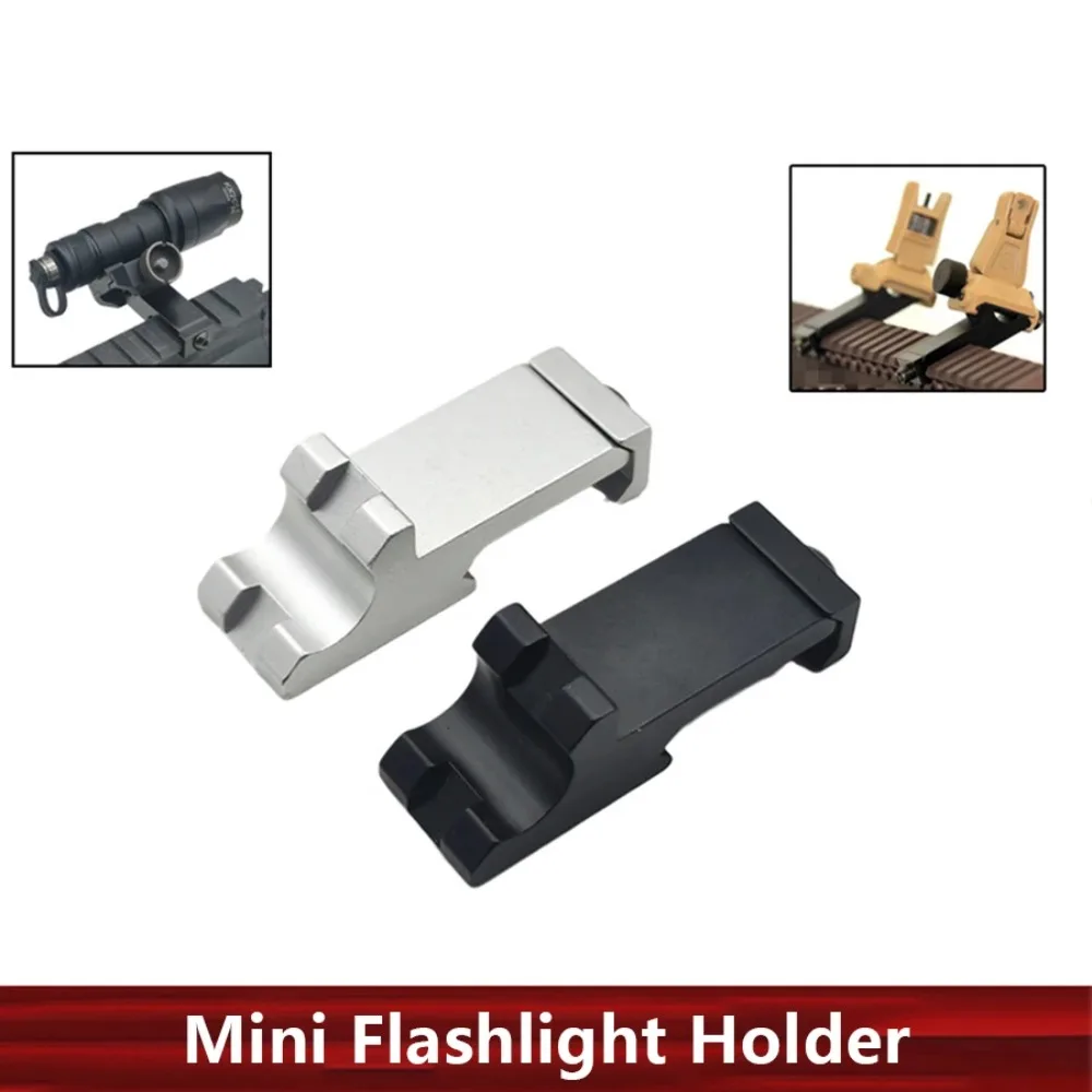 Outdoor 45 Degree Angle Inclined 20mm Rail Mount Flashlight Laser Scope Bracket for Hunting - view 3