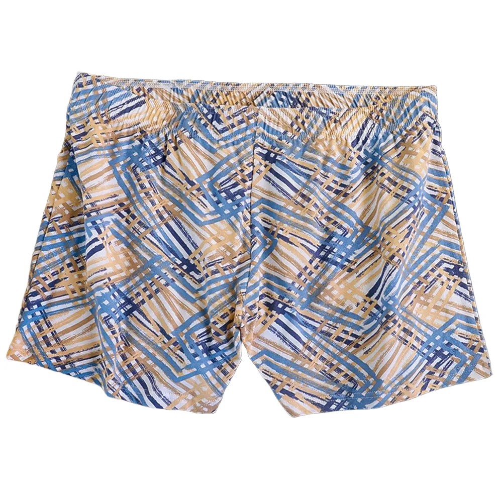 Men Striped Beach Shorts Quick Dry Outdoor Casual Shorts Homewear Trunks Boxers Comfortable High-quality Underpanties