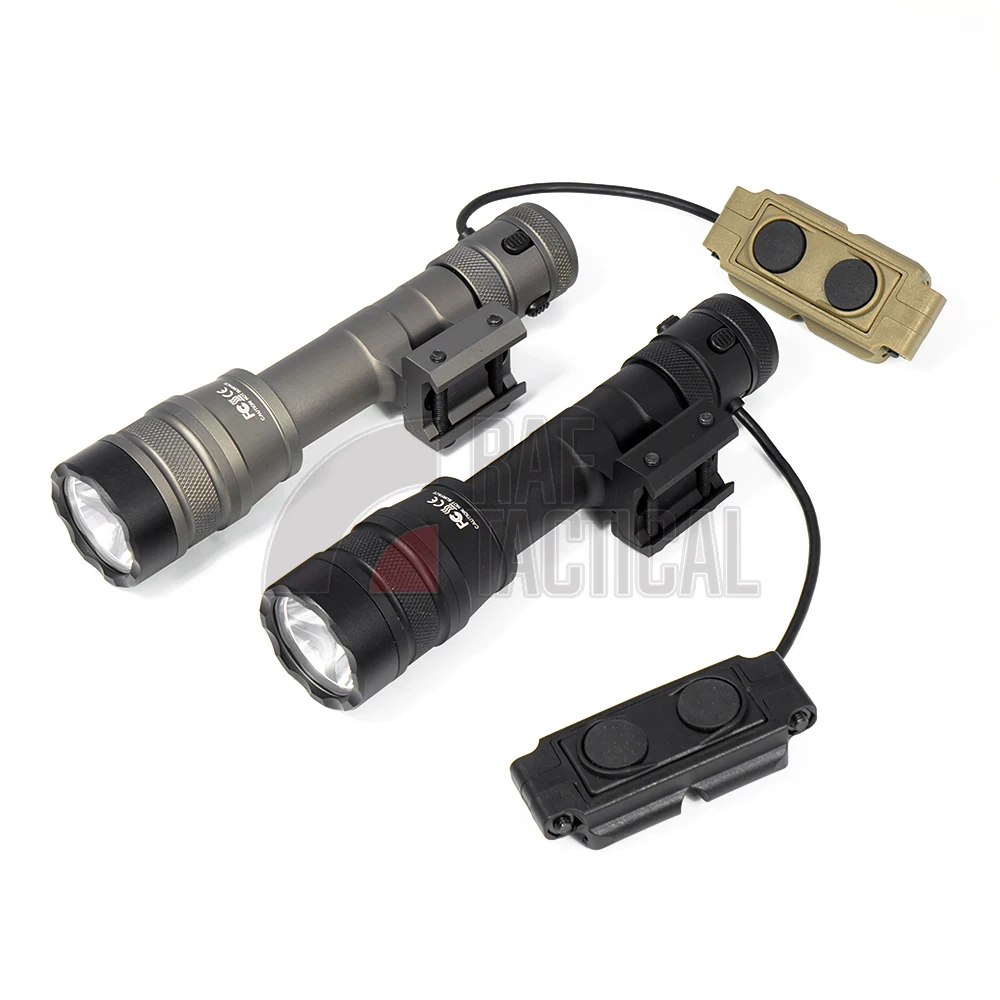 Weapon ScoutLight 1000 Lumens Metal REIN 1.0 Micro Tactical Flashlight Airsoft Hunting LightBase For Mlok Keymod 20mmRail