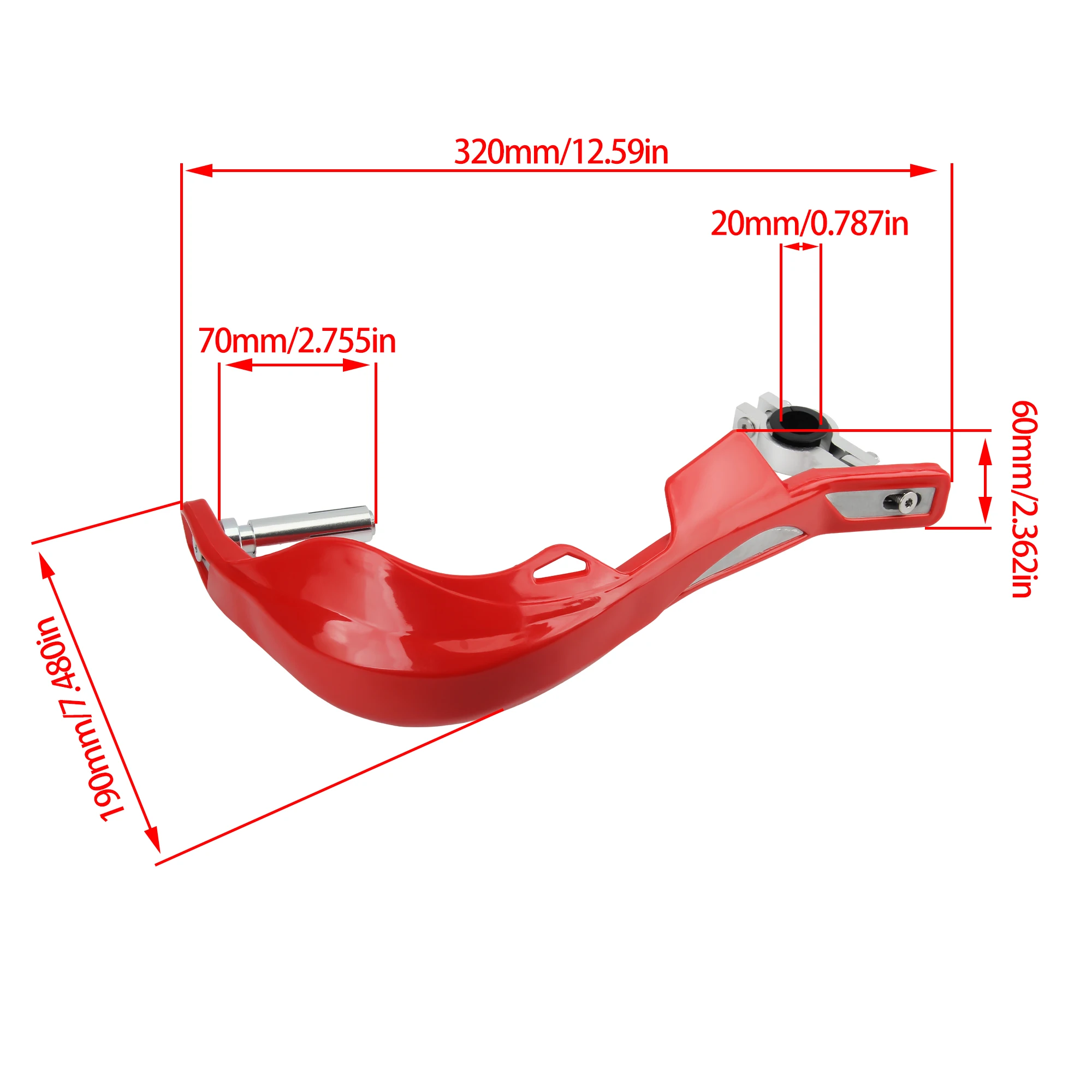 Protectores de mano para motocicleta, Protector de mango de 22MM y 28MM, protección de manillar para KTM, YAMAHA, SUZUKI, Motocross, Pit Dirt Bike