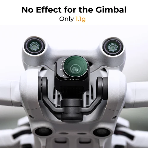 Imagen 2 del producto Filtro de Dron K & F Concept para DJI Mini 3 Pro y Mini 3 UV/CPL/ND2-ND32/ND32-ND512 filtro de lente de vidrio óptico con revestimiento de cámara Variable