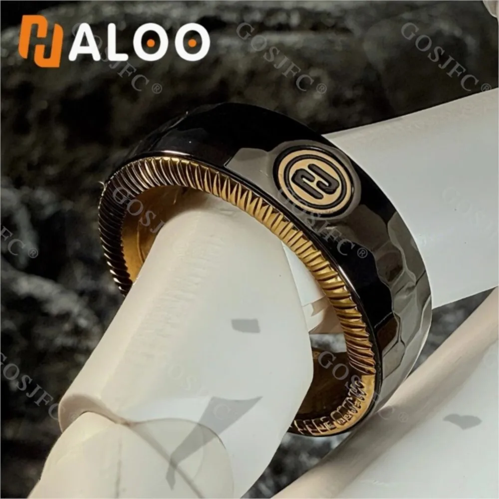 HALOOPLAYER EDCリングスピナー フィジェットトイ 大人向け 不安解消 メタルトイリング