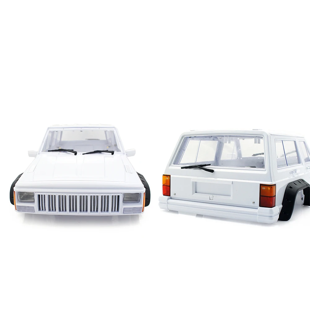 RODE SPIDER Geschilderd Cherokee Body 313mm 12.3 "Wielbasis Plastic Auto Shell voor RC Crawler Axiale SCX10 & SCX10 II 1/10 90046 90047