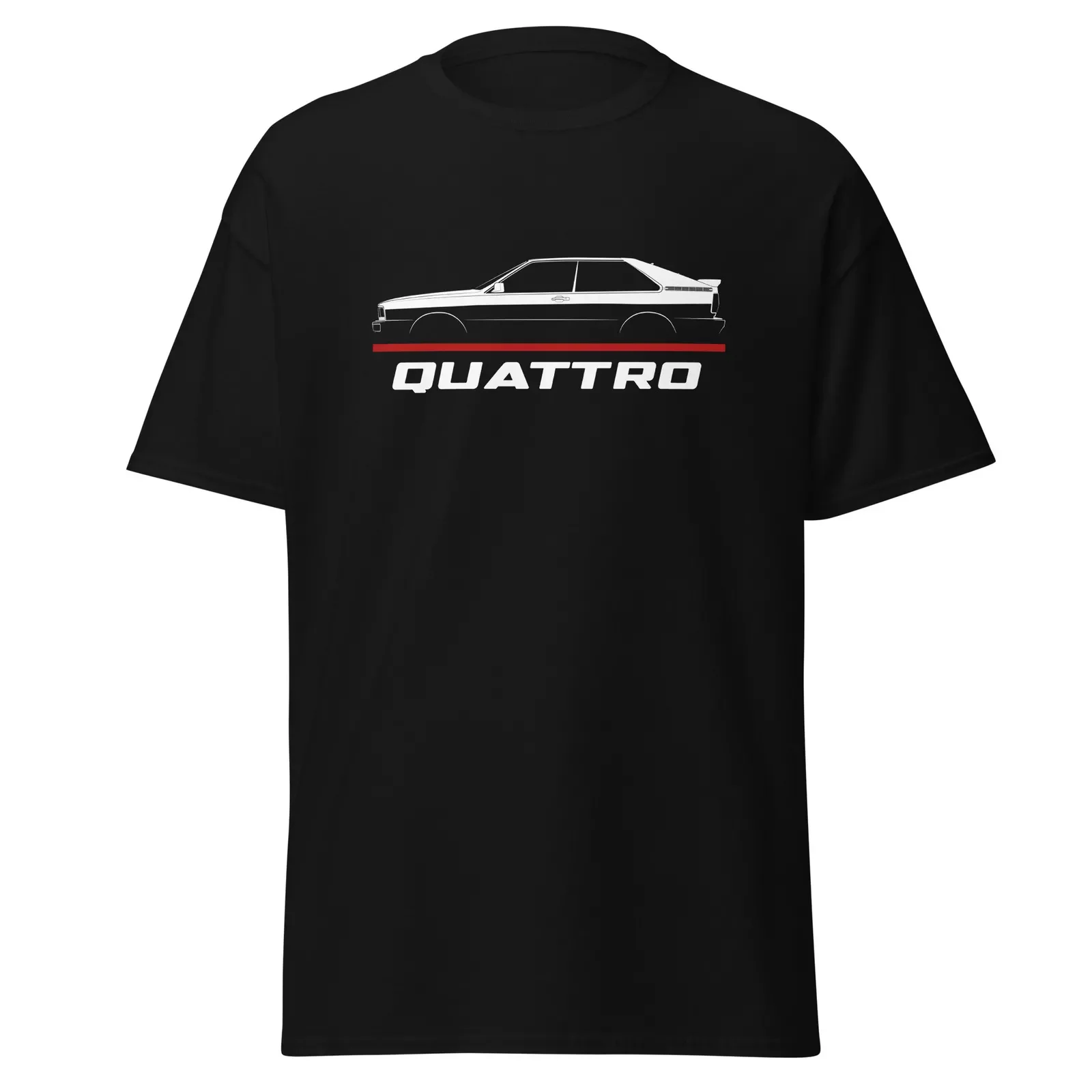 2024 Men T Shirt Casual Audis Quattro 1980-1991 Car Enthusiast T-shirt Graphic Summer Short Sleeves 100% Cotton S-3XL Cool Tee