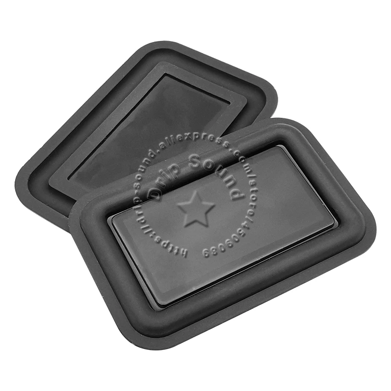 Speaker Passive Radiator Auxiliary Bass Woofer Rubber Vibration Plate Vibrating Diaphragm 90x60mm/3.54\