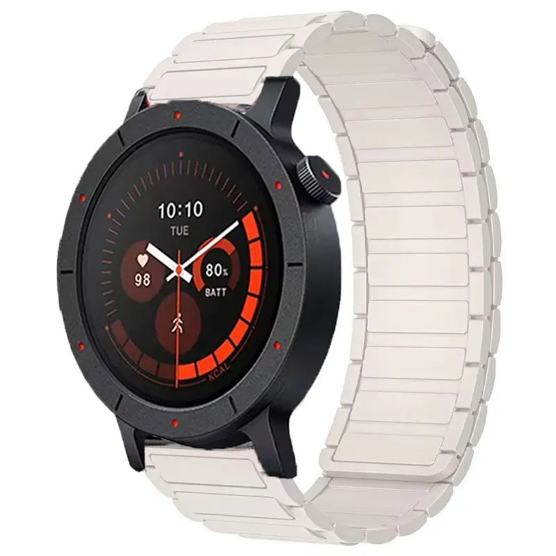 22 مللي متر الفرقة ل لا شيء CMF ساعة برو 3 2 سيليكون حلقة حزام سوار مغناطيسي ل Garmin Forerunner 970 570 نهج S50 Correa