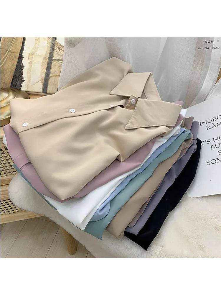 Women's Loose Long Sleeve Shirt, Ladies Blouse, Lengan Panjang, Korean Style, New, Ready Stock