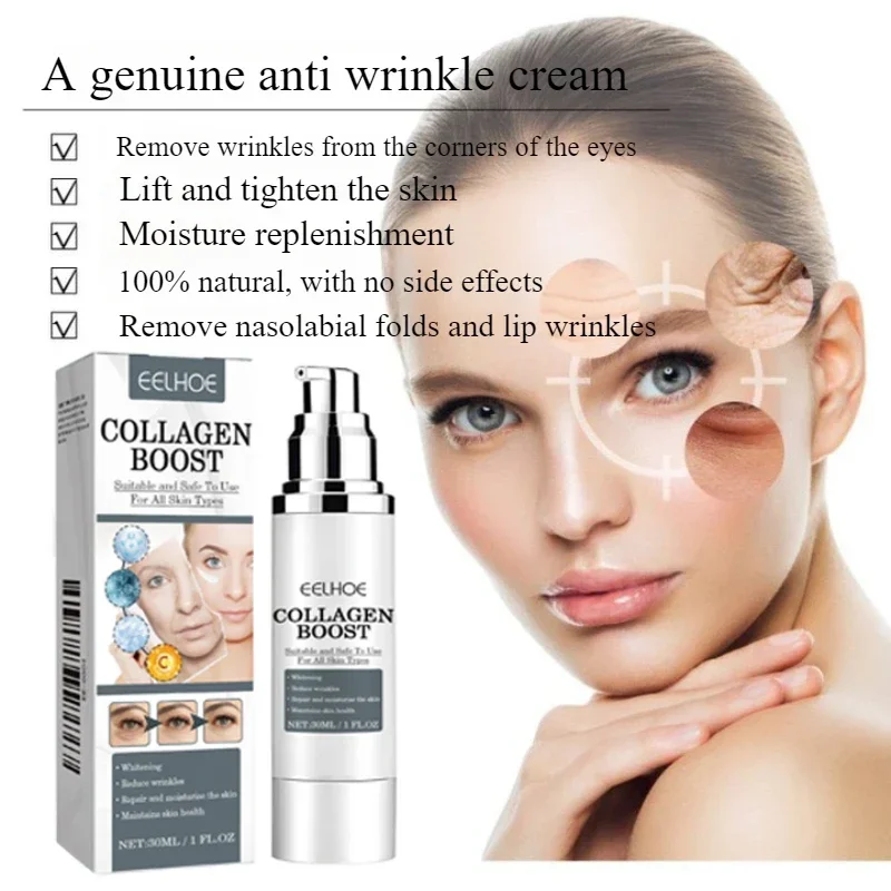 

30ml Collagen Boost Serum Anti-Aging Dark Spot Corrector Anti-wrinkle Face Cream Fade Fine Lines Korean Skin Care Cosmetics