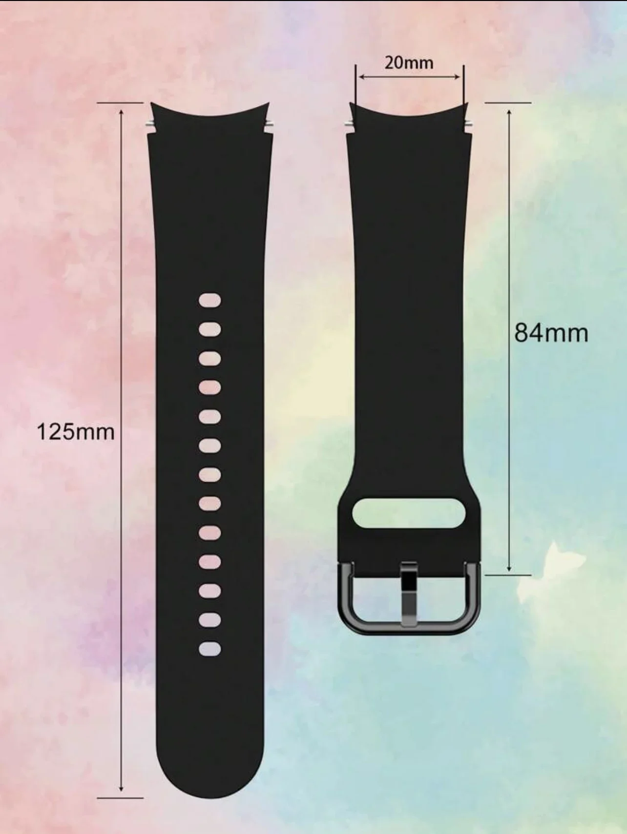 Samsung Galaxy Watch 7 FE 5 Pro 4 6 classic対応、素敵なシリコンストラップ、44mm 40mmスポーツブレスレット、ゴムループ