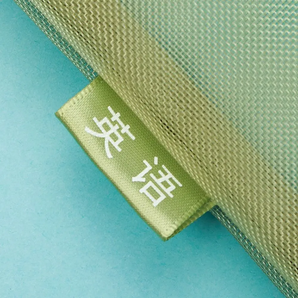 Thickened Large Capacity A4 File Folder Mesh Zipper Test Paper Storage Bag Double-layer File Organizer